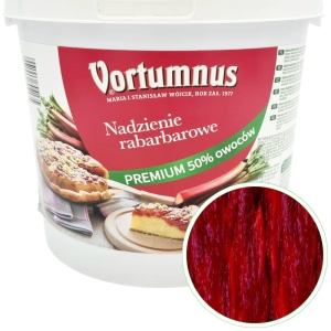 Nadzienie rabarbarowe Premium 50% owoców Vortumnus 6kg