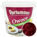 Czerwona porzeczka 60% owoce w żelu Vortumnus 6kg