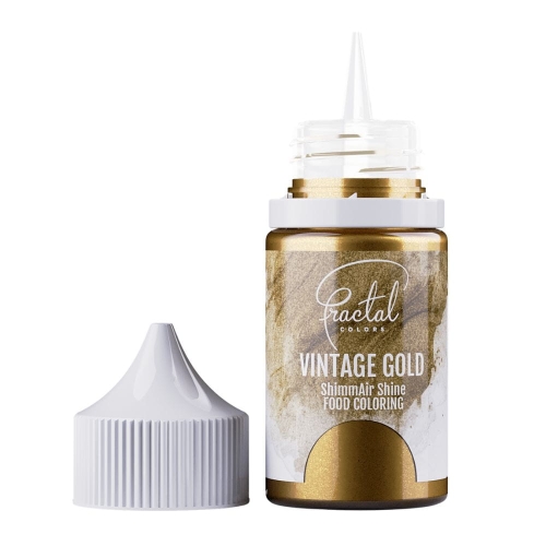 Barwnik w płynie ShimmAir Shine Fractal Postarzany Złoty 33g
