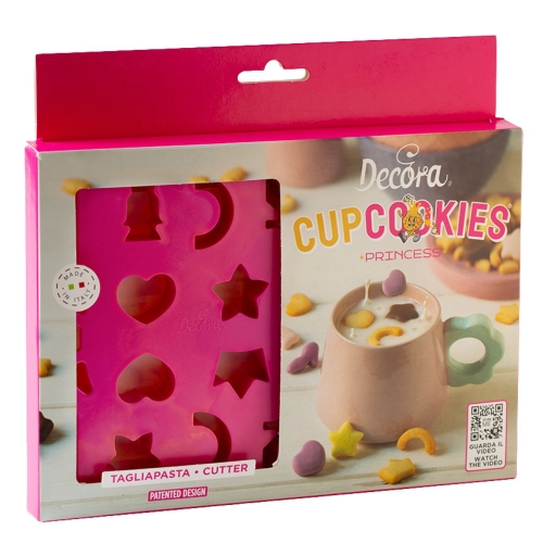 Foremka na ciastka do mleka Księżniczka wykrojnik 18 gniazd