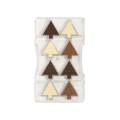 Forma do czekolady z poliwęglanu 8x Jodła Decora 4cm