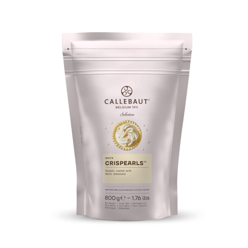 Posypka Crispearls perełki Biała Czekolada Callebaut 800g