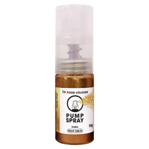 Złoty drobny brokat jadalny pyłek w pompce New Gold 10g