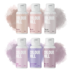 Zestaw 6 barwników spożywczych Colour Mill Bridal 6x20ml 