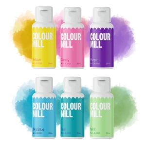 Zestaw 6 barwników spożywczych Colour Mill Pool Party 6x20ml