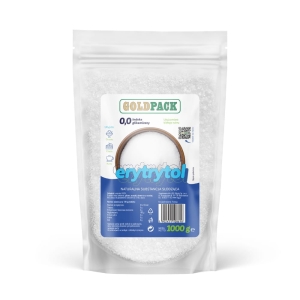 Erytrytol erytrol E968 substancja słodząca Goldpack 1kg