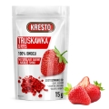 Owoce liofilizowane Truskawka grys 100% owocu Kresto 15g