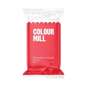 Czerwona masa cukrowa fondant Colour Mill Red 1kg