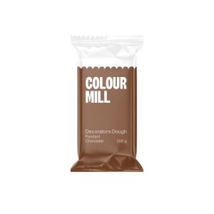 Brązowa masa cukrowa fondant Colour Mill Chocolate 250g
