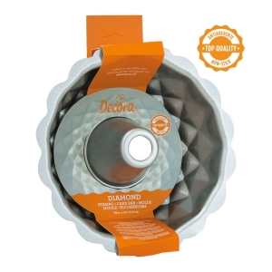 Forma do pieczenia babki z kominem Diament Decora 20x8cm