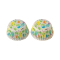 Zabawne papilotki do muffinek Wielkanoc 50x32mm Decora 36szt
