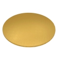 Złoty podkład z MDF o średnicy 30 cm