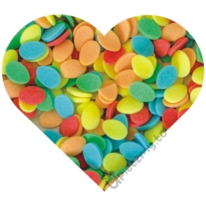 Kolorowe Jajeczka posypka cukrowa konfetti Wielkanoc mix 40g