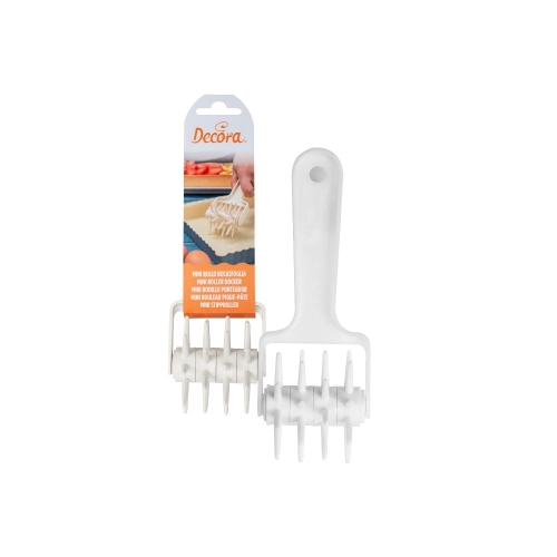Mini rolka dziurkująca do nakłuwania ciasta Decora 6cm