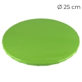 Podkład pod tort gruby 10mm sztywny Zielony Limonkowy 25cm