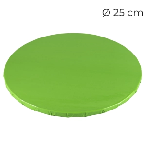 Podkład pod tort gruby 10mm sztywny Zielony Limonkowy 25cm