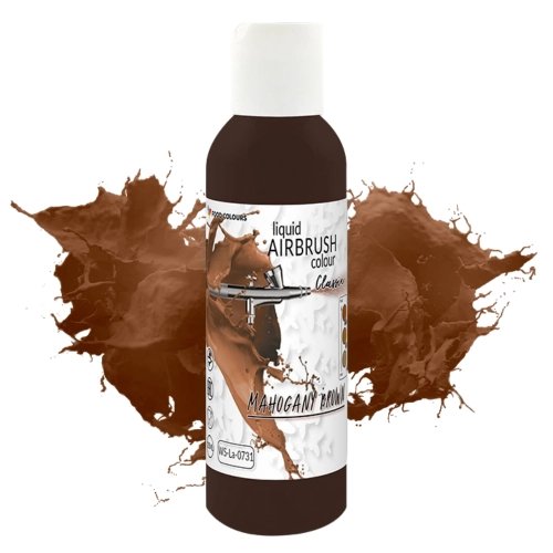 Barwnik w płynie do aerografu Brązowy Mahoniowy 135ml