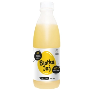 Białko jaj w płynie w butelce pasteryzowane Farma Białka 1kg