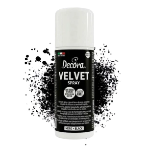 Zamsz spożywczy w sprayu Czarny Decora Velvet 100ml
