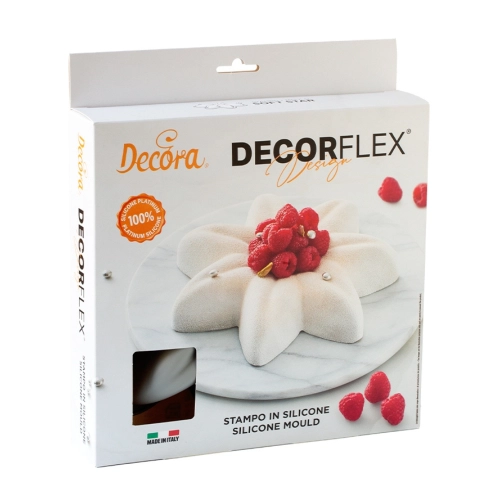 Forma silikonowa na tort musowy Gwiazda Decora 22cm