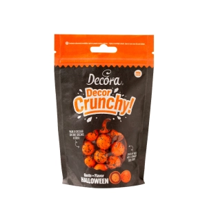Pomarańczowe czekoladowe kulki na Halloween dyniowy smak 100g