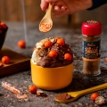 Pomarańczowe czekoladowe kulki na Halloween dyniowy smak 100g