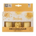 Perełki maczki pałeczki żółte posypki mix Decora 85g