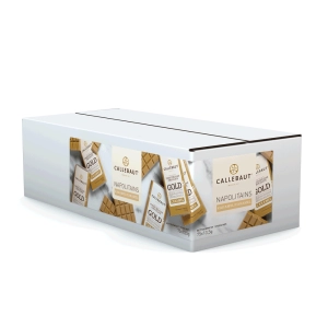 Neapolitanki mini czekolady karmelowe 30,4% Callebaut Gold 75szt
