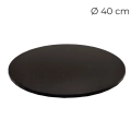Podkład pod tort gruby twardy powlekana płyta MDF Czarny 40cm