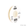 Wstążka satynowa 6mm Złota tasiemka 23m