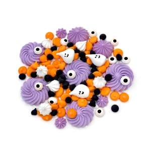Beziki z oczami i duszkami na Halloween mix posypek 100g