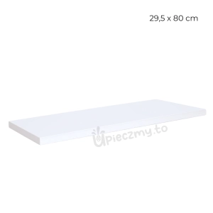 Podkład pod tort long cake styrodurowy Biały 29x80cm