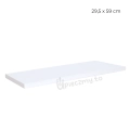 Podkład pod tort long cake styrodurowy Biały 29x59cm