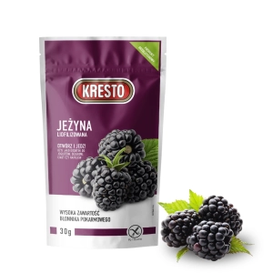 Owoce liofilizowane Jeżyna cała 100% owocu Kresto 30g