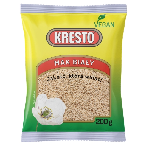 Mak biały ziarno Kresto 200g