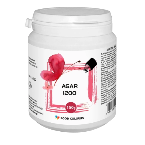 Agar 1200 substancja żelująca Food Colours 150g