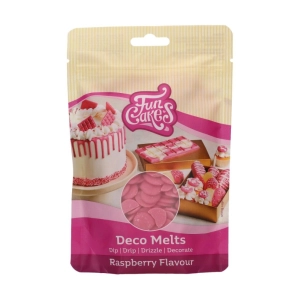 Różowa polewa Drip pastylki Deco Melts o smaku malinowym