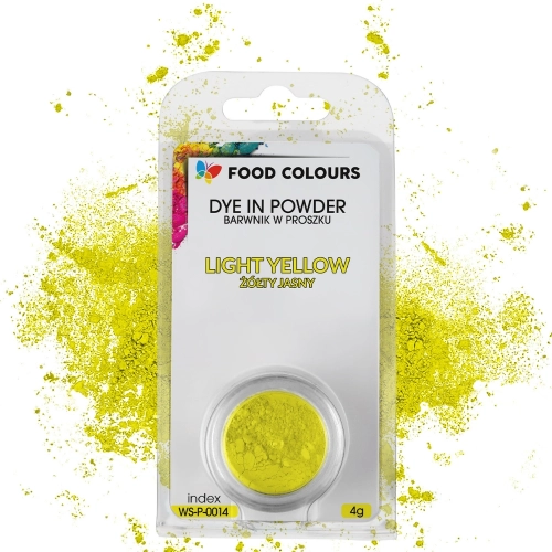 Barwnik spożywczy w proszku Light Yellow