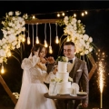 Fontanna na tort weselny