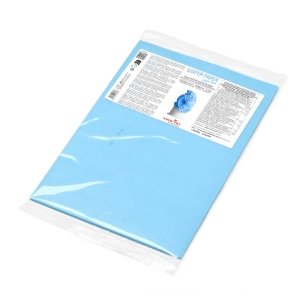 Błękitny papier waflowy Saracino A4 cienki 0,3mm 10szt