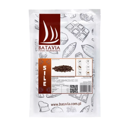 Czekolada deserowa do zapiekania pastylki Sile 44% Batavia 1kg