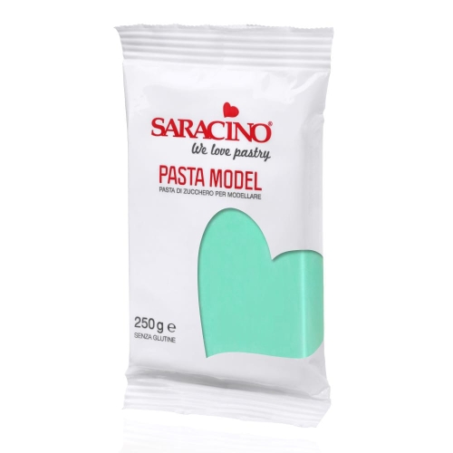 Masa cukrowa do figurek Saracino turkusowa