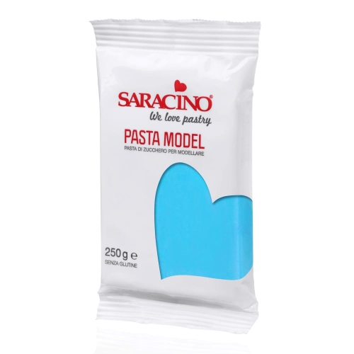 Masa cukrowa do figurek Saracino błękitna