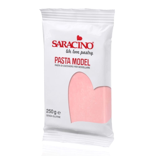 Masa cukrowa do figurek Saracino różowa