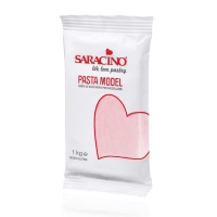 Masa cukrowa do figurek Saracino Baby Pink 1kg 