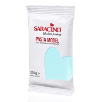 Masa cukrowa do figurek Saracino Light Baby Blue 250g 