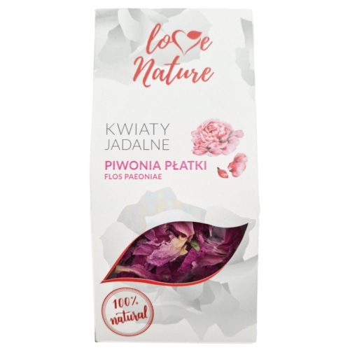 Kwiaty jadalne Piwonia