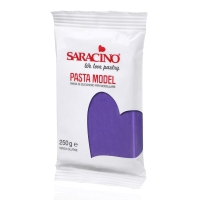 Masa cukrowa do figurek Saracino fioletowa 250g 