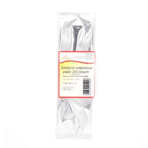 Żelatyna spożywcza w listkach Bloom 200 6szt