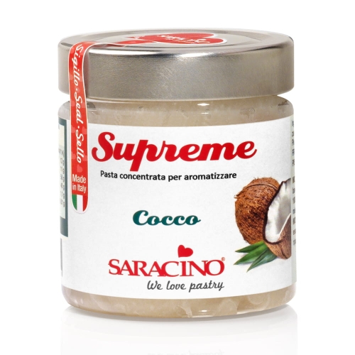 Aromat w kremie Kokosowy pasta smakowa Saracino 200g
